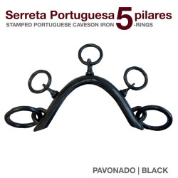 Serreta Portuguesa 5 Pilares Pavonado