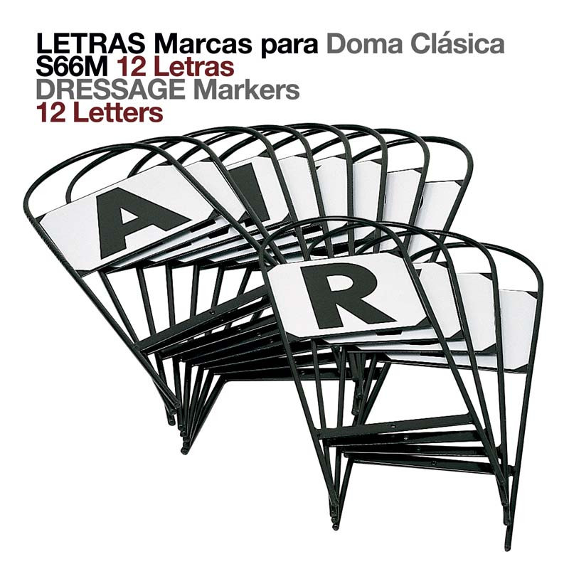 Letras-marcas para doma clásica