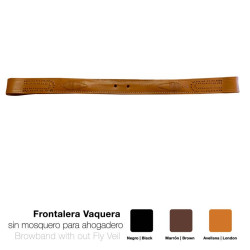 Frontalera Vaquera Sin Mosquero Ahogadero