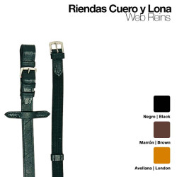 Rienda Cuero Lona