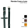 Rienda Cuero Lona