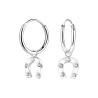 Pendientes Plata Serena