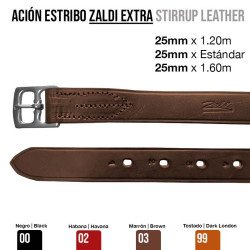 Acción Estribo Zaldi Extra 25mm