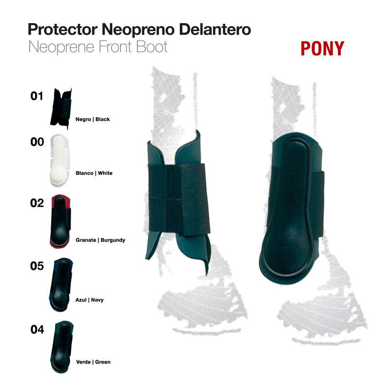 Protectores neopreno pony delantero