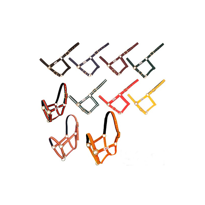 Cabezada Cuadra Nylon Doble