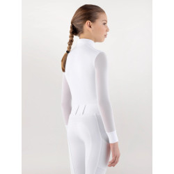 Polo Concurso Niña Equiline Manga Larga COZIO