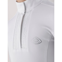 Polo Concurso Niña Equiline Manga Larga COZIO