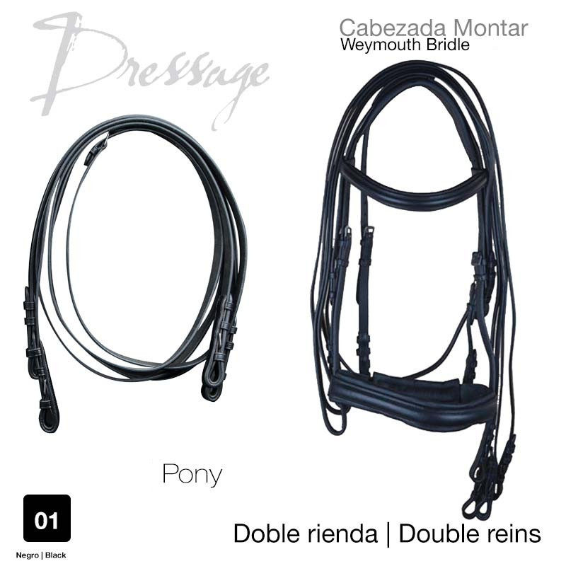 Cabezada Doma Doble Rienda