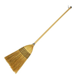 Escoba fibra natural