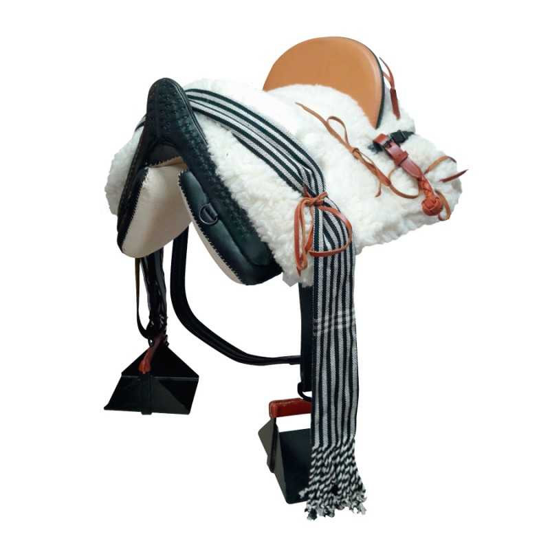 Silla Vaquera Mixta Pony