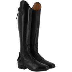Bota Cuero Lacet Con Cordon