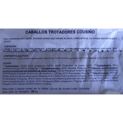 Trotadores Cousiño 25kg
