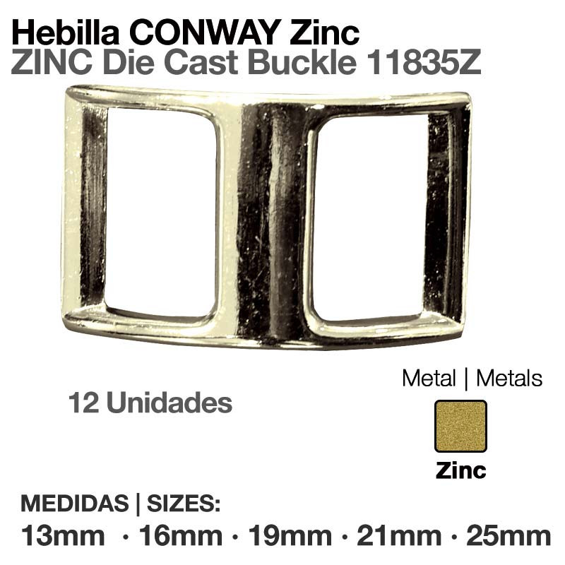 Hebilla Conway Zinz