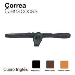 Correa Cierrabocas Cuero