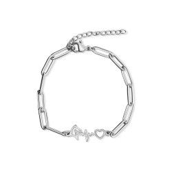 Pulsera Lily Plateada