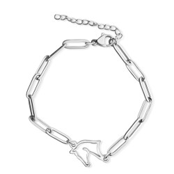 Pulsera Buddy Plateada