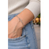 Pulsera Buddy Plateada