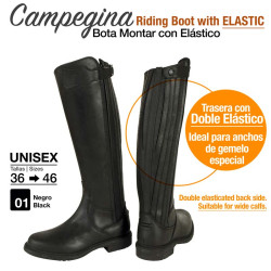 Bota Campegina Con Elasticos