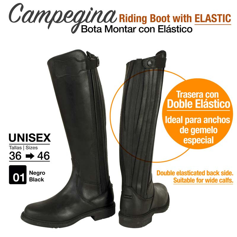 Bota Campegina Con Elasticos