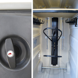 CAJON GUADARNES EQUIP CON RUEDAS PLASTICO