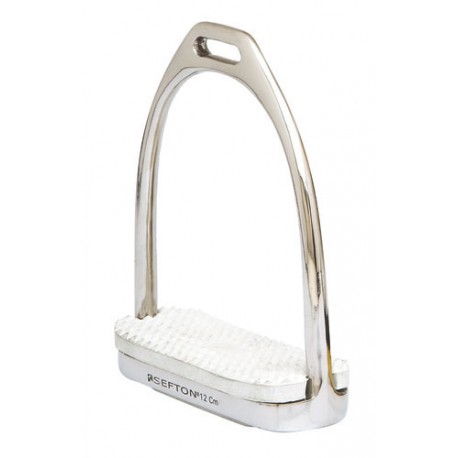 Estribo ingles compacto Inox con taco