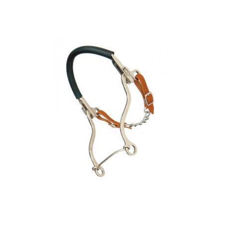 Bocado Hackamore Largo Inoxidable