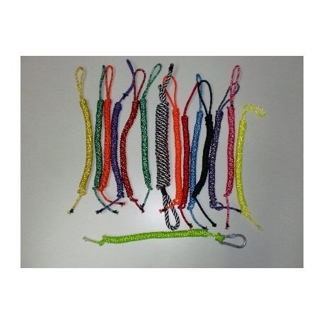 Ramal nylon trenzado con mosqueton 3 m,