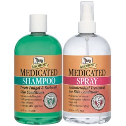 Champo e spray medicado ABSORBINE