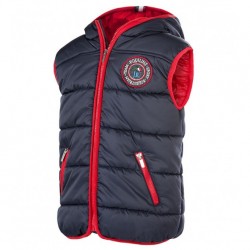 Chaleco equiline niño rojo SHAGGY