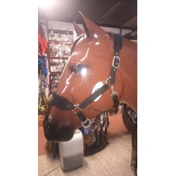 Cabezada cuadra nylon deluxe con refuerzo