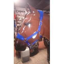 Cabezada cuadra nylon deluxe con refuerzo