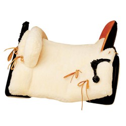 Silla Ludomar Vaquera "ZAHARA MIXTA" concha moteada