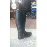 Botas de cuero liso 