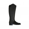 Botas de cuero liso